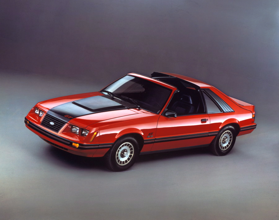 It wouldn't be a Mustang without a whole lot of power! The 1983 Mustang GT offered a 5.0-liter V-8 engine making 175 horsepower.