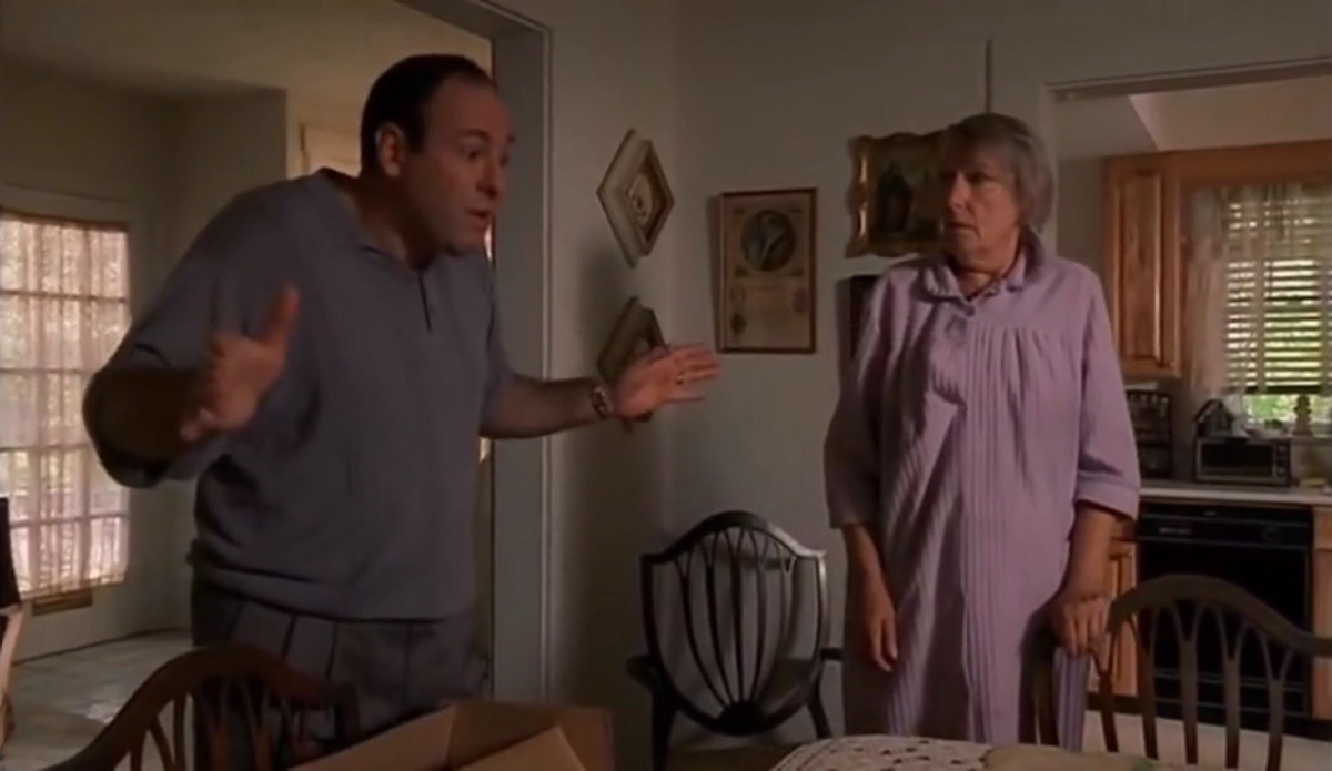 Season three was originally meant to showcase the increasingly hostile relationship between Tony and his mother Livia; he was going to try and prevent Livia from testifying against him in court. However, because of the death of actress Nancy Marchand (who played Livia), a huge chunk of the season had to be scrapped and rewritten.