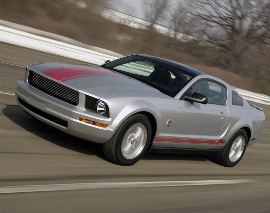 Ford built this special Mustang to raise money for Susan G. Komen Race for the Cure.