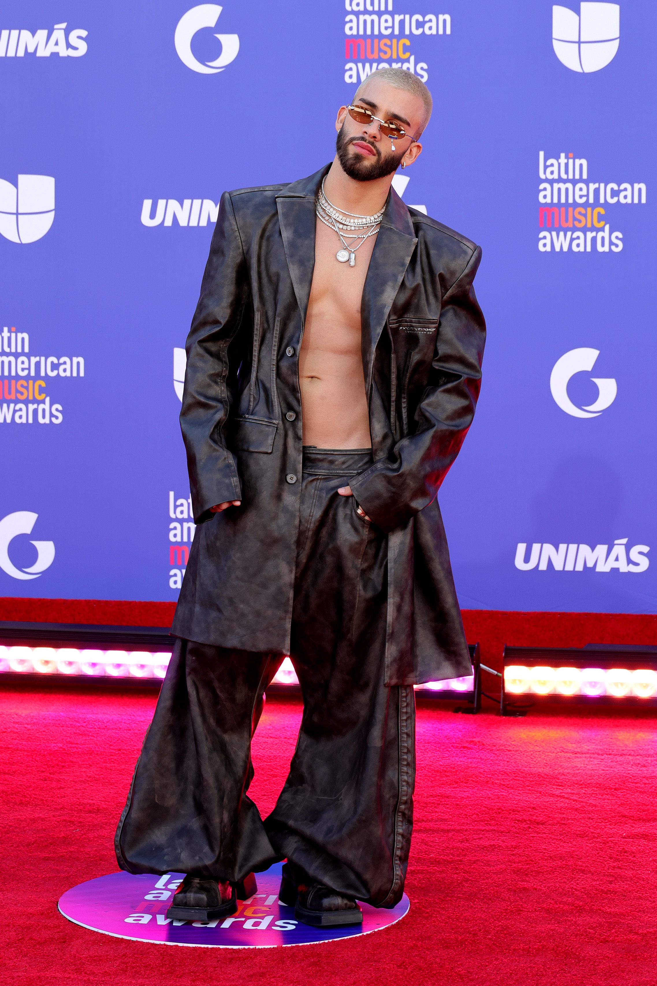 Manuel Turizo attends the 2023 Latin American Music Awards at MGM Grand Garden Arena on April 20, 2023, in Las Vegas, Nev.