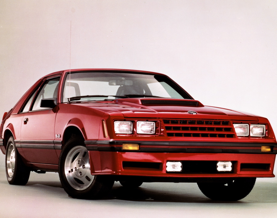 The 4.9-liter V-8 engine's return to the Mustang marked a new era for performance from the pony car. Making 157-horsepower, this engine was a marked change from the 