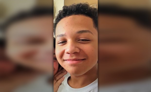 Caleb Rios, 14, was chased and stabbed to death outside NYCHA's John Porto's Mitchel where he lived on Jan. 10, 2025. (Obtained by Daily News) 